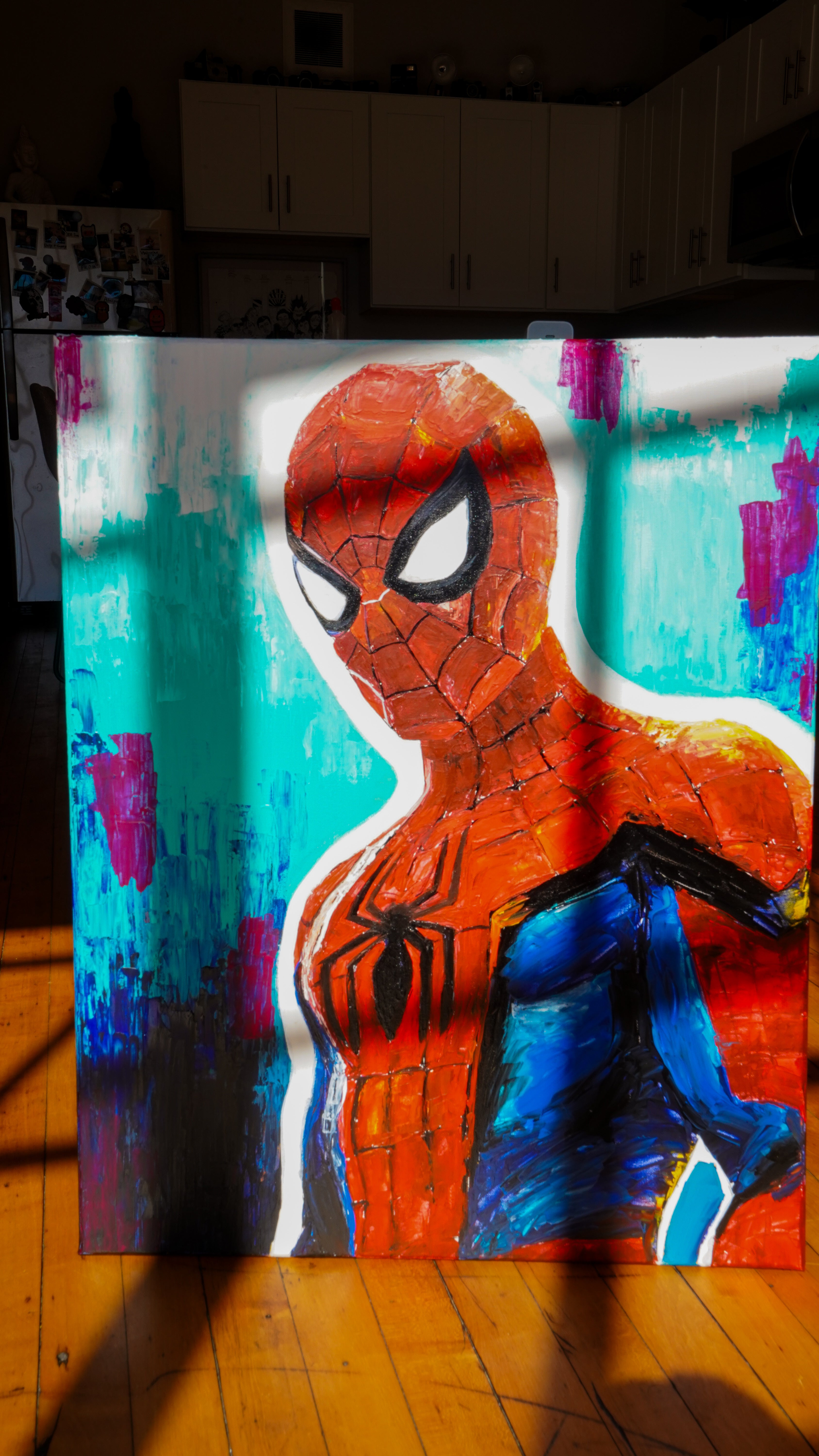 Spidey Senses 18x24" Original