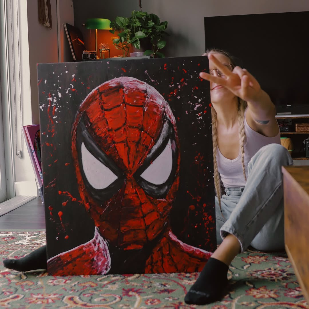 Spidey Guy 24x30" Original
