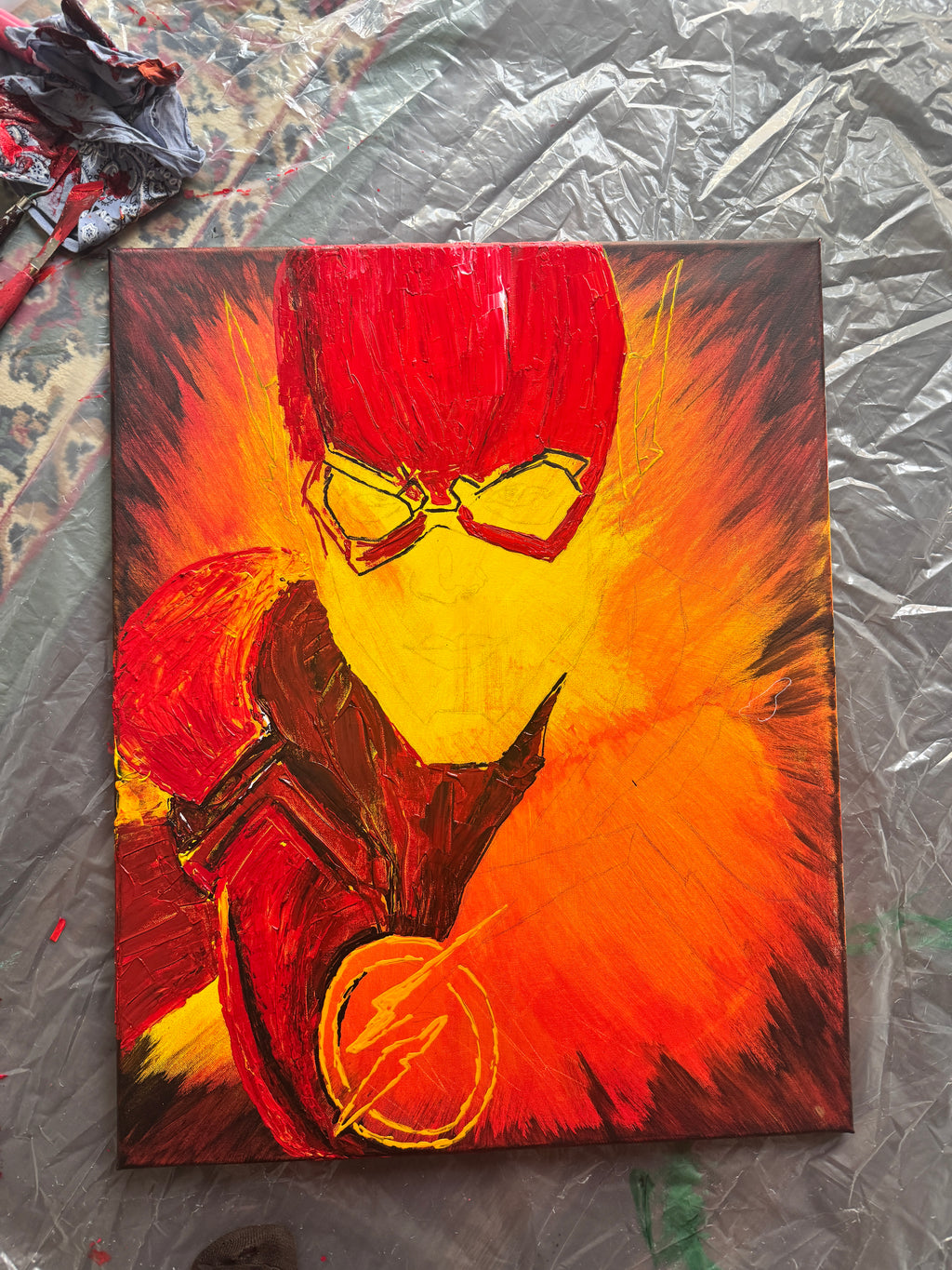 The Flash 24x30" Original